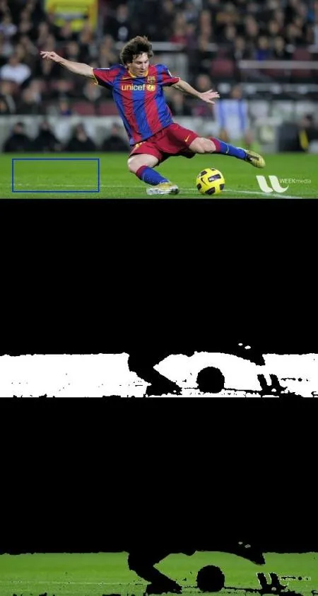 هیستوگرام - 4: بازتاب هیستوگرام (Histogram Backprojection) — تصویر ۱